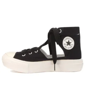 Chuck Taylor All Star Light Plastic Ghillie Hi „Schwarz Weiß“