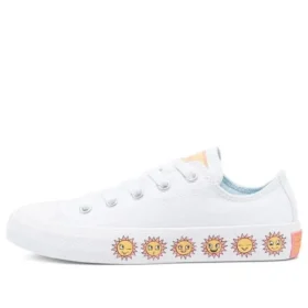 Chuck Taylor All Star Low Top „Weiß Gelb“