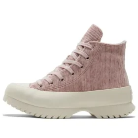 Chuck Taylor All Star Lugged 2.0 High „Striped Knit – Stone Mauve“