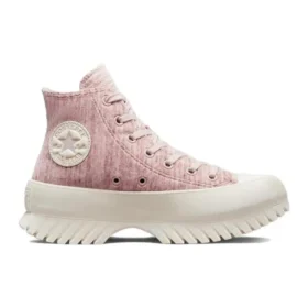 Chuck Taylor All Star Lugged 2.0 High „Striped Knit – Stone Mauve“