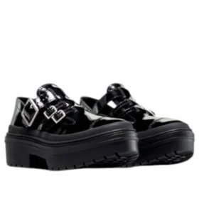 Chuck Taylor All Star Lugged Heel Mary Jane „Schwarz“