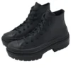 Chuck Taylor All Star Lugged Heel Platform Hi „Schwarz“