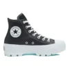 Chuck Taylor All Star Lugged Leather High „Black White“