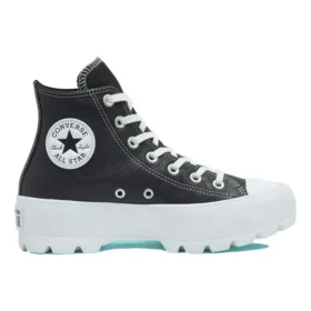 Chuck Taylor All Star Lugged Leather High „Black White“