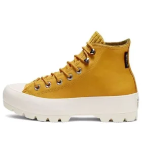 Chuck Taylor All Star Lugged Leather High „Gold Dart“