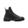 Chuck Taylor All Star Lugged Lift Platform Leder „Schwarz“