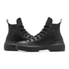 Chuck Taylor All Star Lugged Lift Platform Leder „Schwarz“