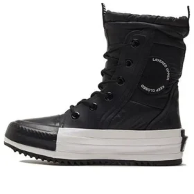 Chuck Taylor All Star MC Boot High „Water Repellent – Black White“