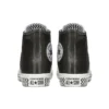 Chuck Taylor All Star Mission-V Leder-High-Top Schwarz-Weiß Wellenmuster-Sohle „Black White“