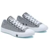 Chuck Taylor All Star Mission-V Low Top Schwarz Weiß Wellenmuster „Black White“
