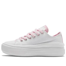 Chuck Taylor All Star Move CX Plateauschuhe „White Sunrise Pink“