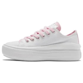 Chuck Taylor All Star Move CX Plateauschuhe „White Sunrise Pink“