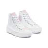 Chuck Taylor All Star Move High „Hybrid Floral – White Pink Foam“