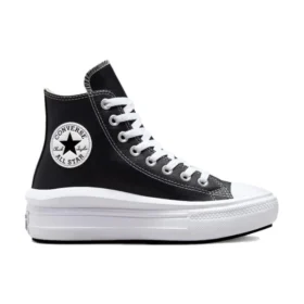 Chuck Taylor All Star Move Platform High „Leather – Black“