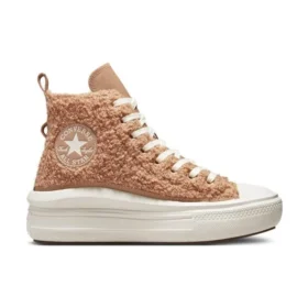 Chuck Taylor All Star Move Platform High „Sherpa – Champagne Tan“