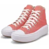 Chuck Taylor All Star Move Platform High Top Saisonfarbe „Ritual Rose“