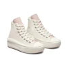 Chuck Taylor All Star Move Platform High Top „Weiß-Rosa“