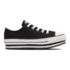Chuck Taylor All Star N CHUNKYLINE Z Ox „Schwarz und Weiß“