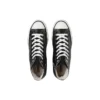 Chuck Taylor All Star Olivgrünes Leder High Top „Black“