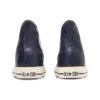 Chuck Taylor All Star Olivgrünes Leder-High-Top „Navy“