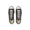Chuck Taylor All Star Olivgrünes Leder Ox „Black White“