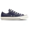 Chuck Taylor All Star Olivgrünes Leder Ox „Navy“