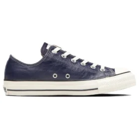Chuck Taylor All Star Olivgrünes Leder Ox „Navy“