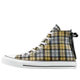 Chuck Taylor All Star Plaid „Schwarz Gelb Weiß“