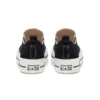 Chuck Taylor All Star Plateau-Slipper mit dicker Sohle „Schwarz-Weiß“