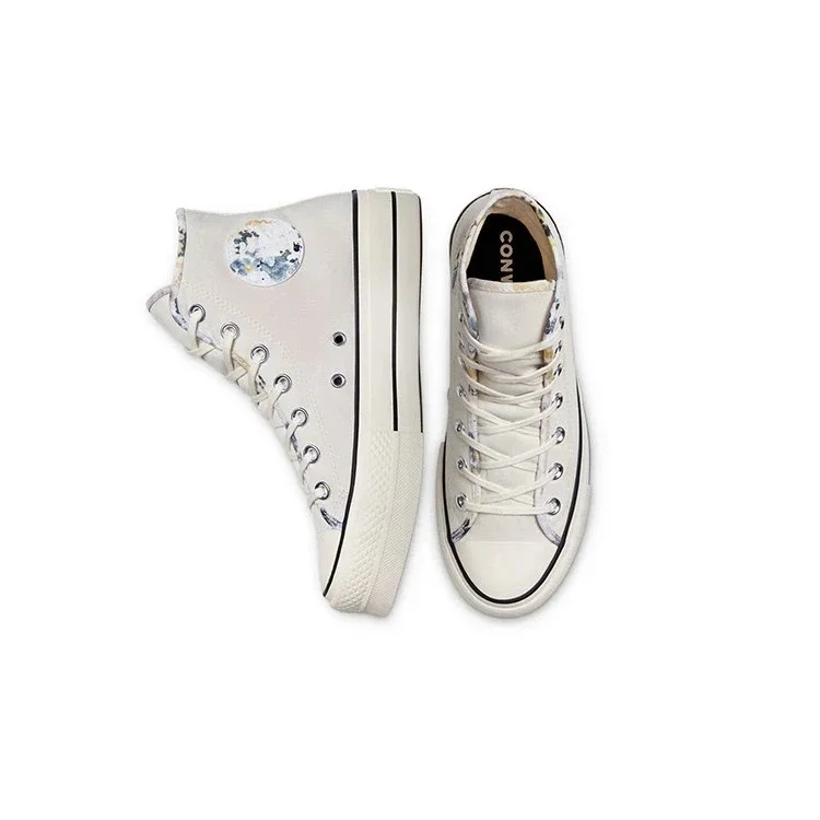 Chuck Taylor All Star Platform High „Washed Florals – Egret“ Chuck Taylor All Star Platform High „Washed Florals – Egret“