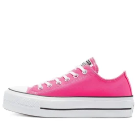 Chuck Taylor All Star Platform Low „Hyper Pink“