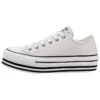 Chuck Taylor All Star Platform Low Top mit cremefarbener Sponge-Cake-Sohle