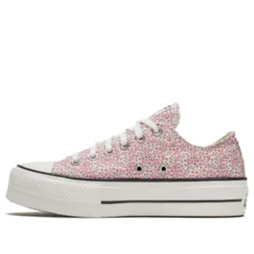 Chuck Taylor All Star Platform Low „Vintage Floral – Egret“