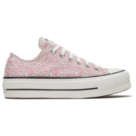 Chuck Taylor All Star Platform Low „Vintage Floral – Egret“