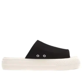 Chuck Taylor All Star Platform Slides „Cowspot Black“