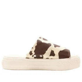 Chuck Taylor All Star Platform Slides „Cowspot Off-White“