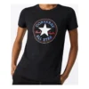 Chuck Taylor All Star Rundhals-Kurzarm-Shirt „Schwarz“