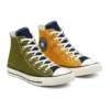 Chuck Taylor All Star Runway Cable Yellow Green Hi Sneakers „Green Yellow“