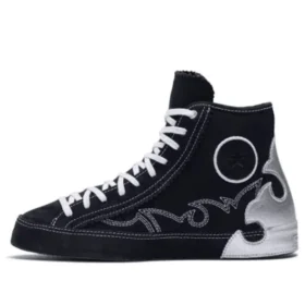 Chuck Taylor All Star Sasha High Top Schwarz Silber „Blau Weiß“