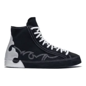 Chuck Taylor All Star Sasha High Top Schwarz Silber „Blau Weiß“