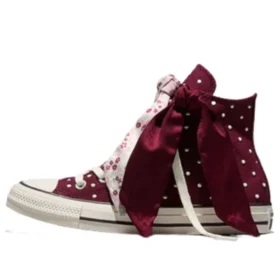 Chuck Taylor All Star Scarf Bow „Deep Bordeaux Egret“