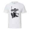 Chuck Taylor All Star Skateboard-Print Kurzarm-Shirt „Weiß“