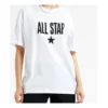 Chuck Taylor All Star T-Shirt asiatische Größen „White Black“