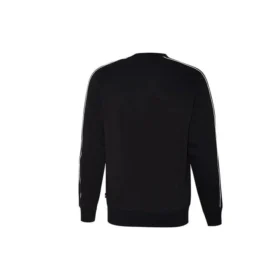 Chuck Taylor All Star Track Crew Fleece-Sweatshirt (asiatische Größen) „Schwarz“