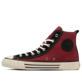Chuck Taylor All Star US RIBBED HI Schuhe „Rot Schwarz“