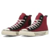 Chuck Taylor All Star US RIBBED HI Schuhe „Rot Schwarz“
