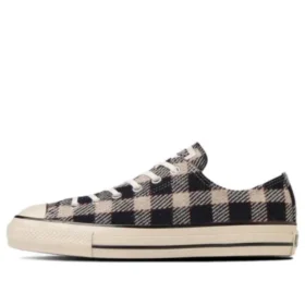 Chuck Taylor All Star US Wool Plaid Ox „Schwarz Weiß“