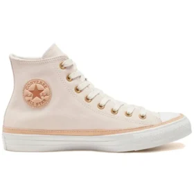 Chuck Taylor All Star Vachetta-Lederbesatz „Pink Blue“
