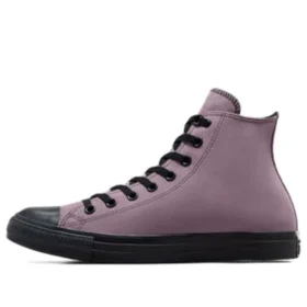 Chuck Taylor All Star Wildleder & Kunstfell „Purple Black“