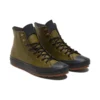 Chuck Taylor All Star Winter Leather High „Dark Moss“